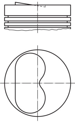 Поршень MAHLE/KNECHT 009 25 01