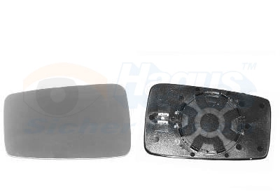 Зеркальное стекло наружное зеркало hagus VAN WEZEL 0320837