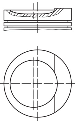 Поршень MAHLE/KNECHT 034 89 00