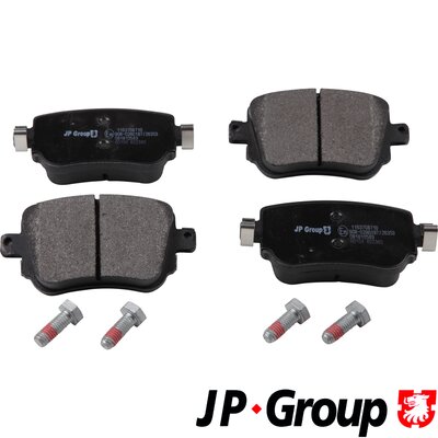 Комплект тормозных колодок дисковый тормоз jp group JP GROUP 1163708710