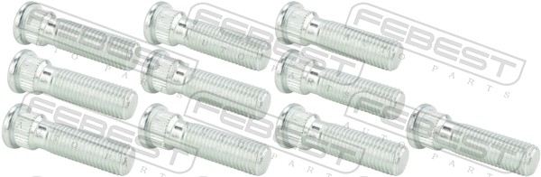 Шпилька колеса FEBEST 1284-001-PCS10
