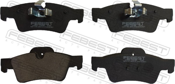 Комплект тормозных колодок дисковый тормоз FEBEST 1601-164R
