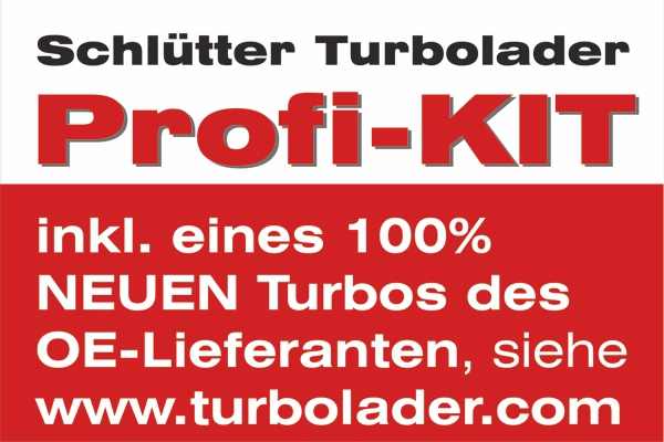 Компрессор наддув profi kit - with org. new garrett turbo SCHLÜTTER TURBOLADER 166-02517