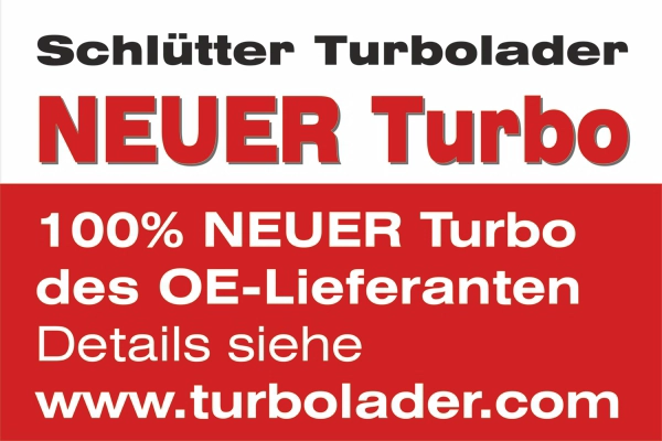 Компрессор наддув original new garrett turbocharger SCHLÜTTER TURBOLADER 172-02970