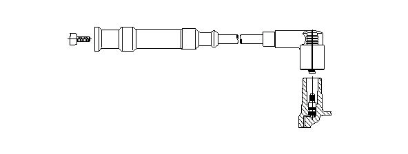 Провод зажигания BREMI 174/75