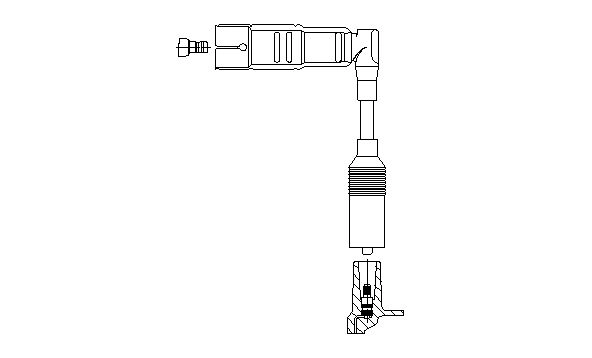 Провод зажигания BREMI 1A17/76