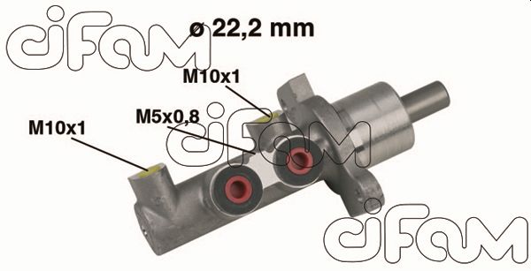 Главный тормозной цилиндр CIFAM 202-344