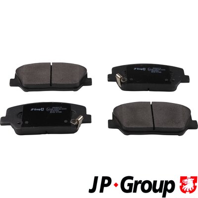 Комплект тормозных колодок дисковый тормоз jp group JP GROUP 3663604110