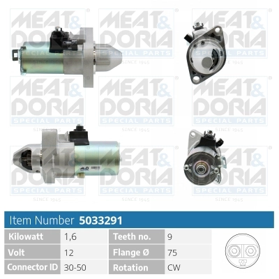 Стартер MEAT & DORIA 5033291