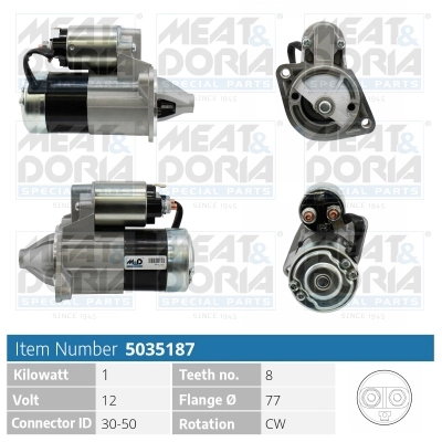 Стартер MEAT & DORIA 5035187