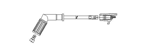 Провод зажигания BREMI 6A39/59