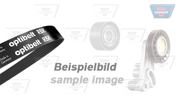 Поликлиновой ременный комплект optibelt-rbk kit OPTIBELT 6 PK 1180KT3