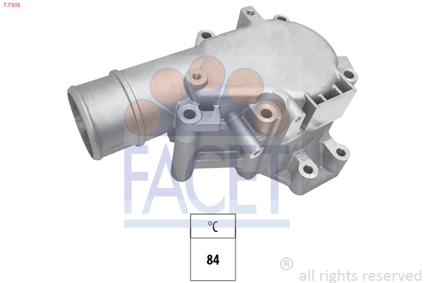 Термостат охлаждающая жидкость made in italy - oe equivalent FACET 7.7935