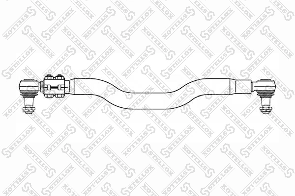 Поперечная рулевая тяга STELLOX 84-35319-SX