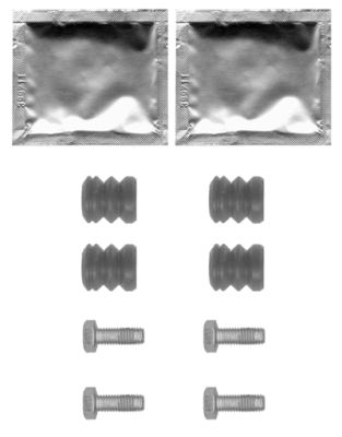 Направляющая гильза корпус скобы тормоза HELLA/BEHR/PAGID 8DZ 355 201-581