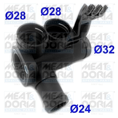 Фланец охлаждающей жидкости MEAT & DORIA 93105