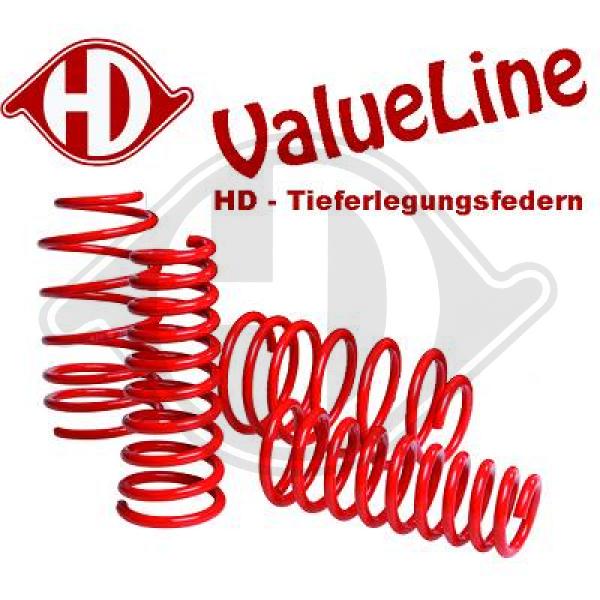 Комплект ходовой части пружины hd tuning DIEDERICHS 99971170