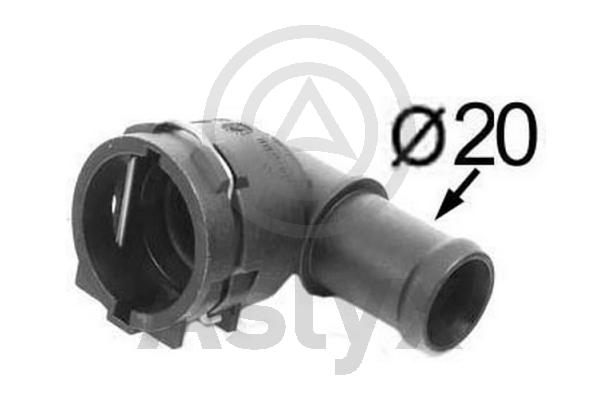 Фланец охлаждающей жидкости ASLYX AS-502225