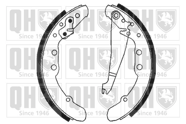 Комплект тормозных колодок QUINTON HAZELL BS883