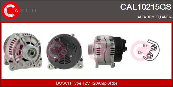 Генератор genuine CASCO CAL10215GS