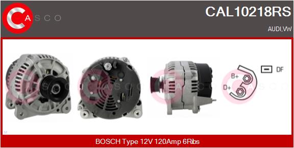 Генератор reman CASCO CAL10218RS