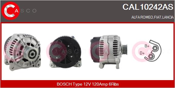 Генератор brand new hq CASCO CAL10242AS