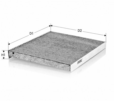 Фильтр воздух во внутренном пространстве TECNECO FILTERS CK2243C