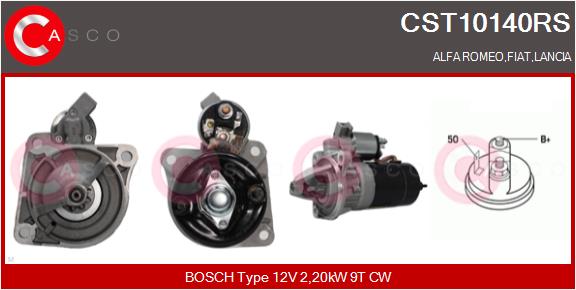 Стартер reman CASCO CST10140RS