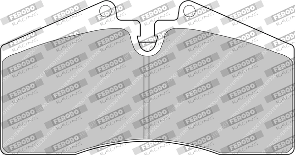 Комплект тормозных колодок дисковый тормоз ds1.11 FERODO RACING FCP560W