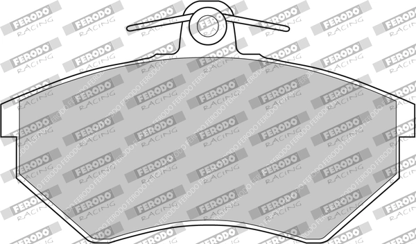 Комплект тормозных колодок дисковый тормоз ds3000 FERODO RACING FCP775R
