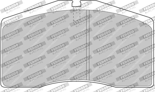 Комплект тормозных колодок дисковый тормоз ds2500 FERODO RACING FCP891H