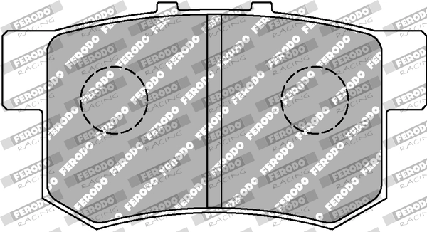 Комплект тормозных колодок дисковый тормоз ds performance FERODO RACING FDS956