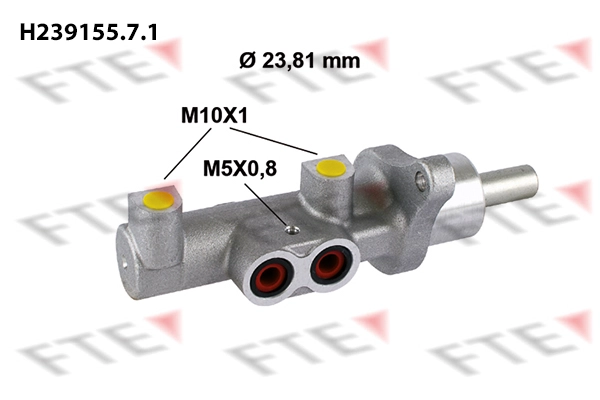 Главный тормозной цилиндр FTE H239155.7.1