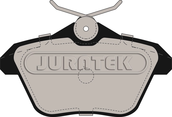 Комплект тормозных колодок дисковый тормоз JURATEK JCP995