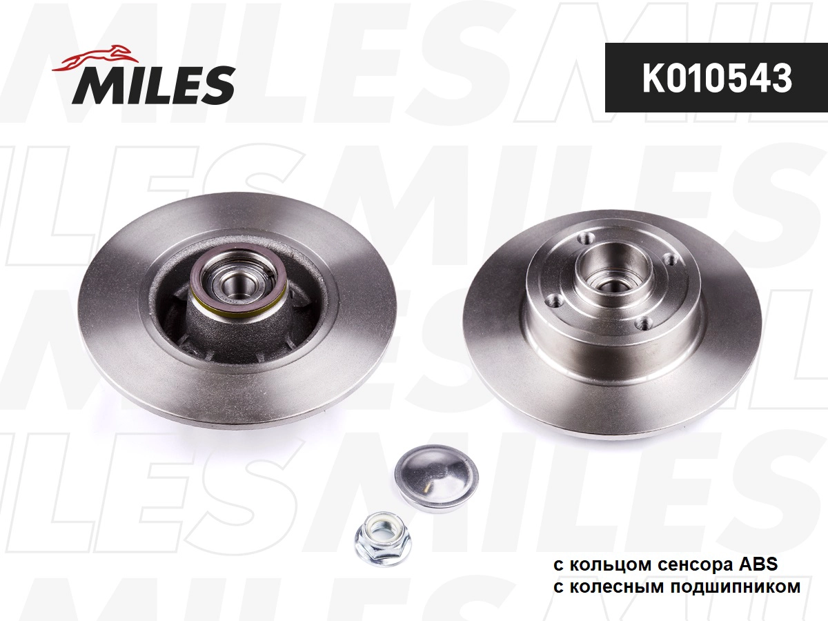 Тормозной диск MILES K010543