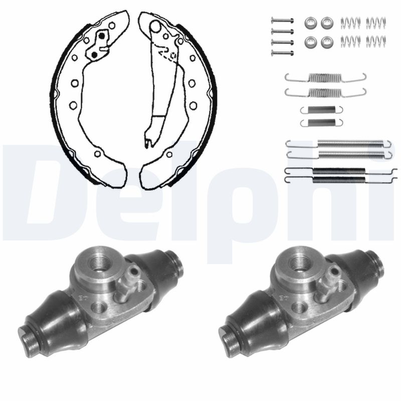 Комплект тормозных колодок DELPHI KP878