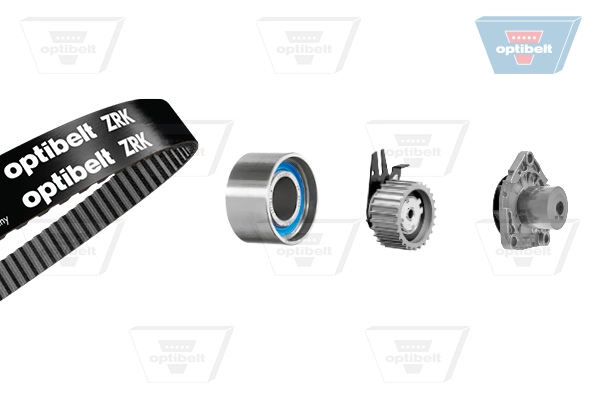 Водяной насос + комплект зубчатого ремня optibelt-wapu-kit OPTIBELT KT 1566W1