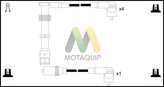 Комплект проводов зажигания MOTAQUIP LDRL1112