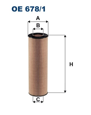 Масляный фильтр FILTRON OE 678/1