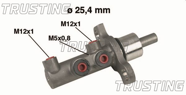 Главный тормозной цилиндр TRUSTING PF521