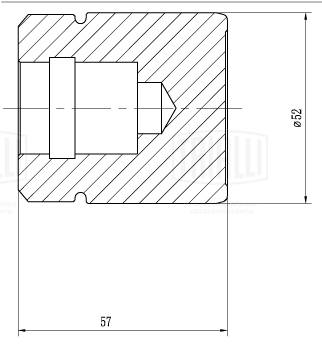 Поршень корпус скобы тормоза TRIALLI RCF 032118