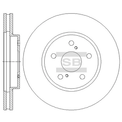 Тормозной диск HI-Q SD4064