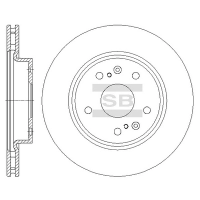 Тормозной диск HI-Q SD4810