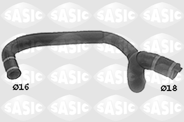 Шланг радиатора SASIC SWH0288