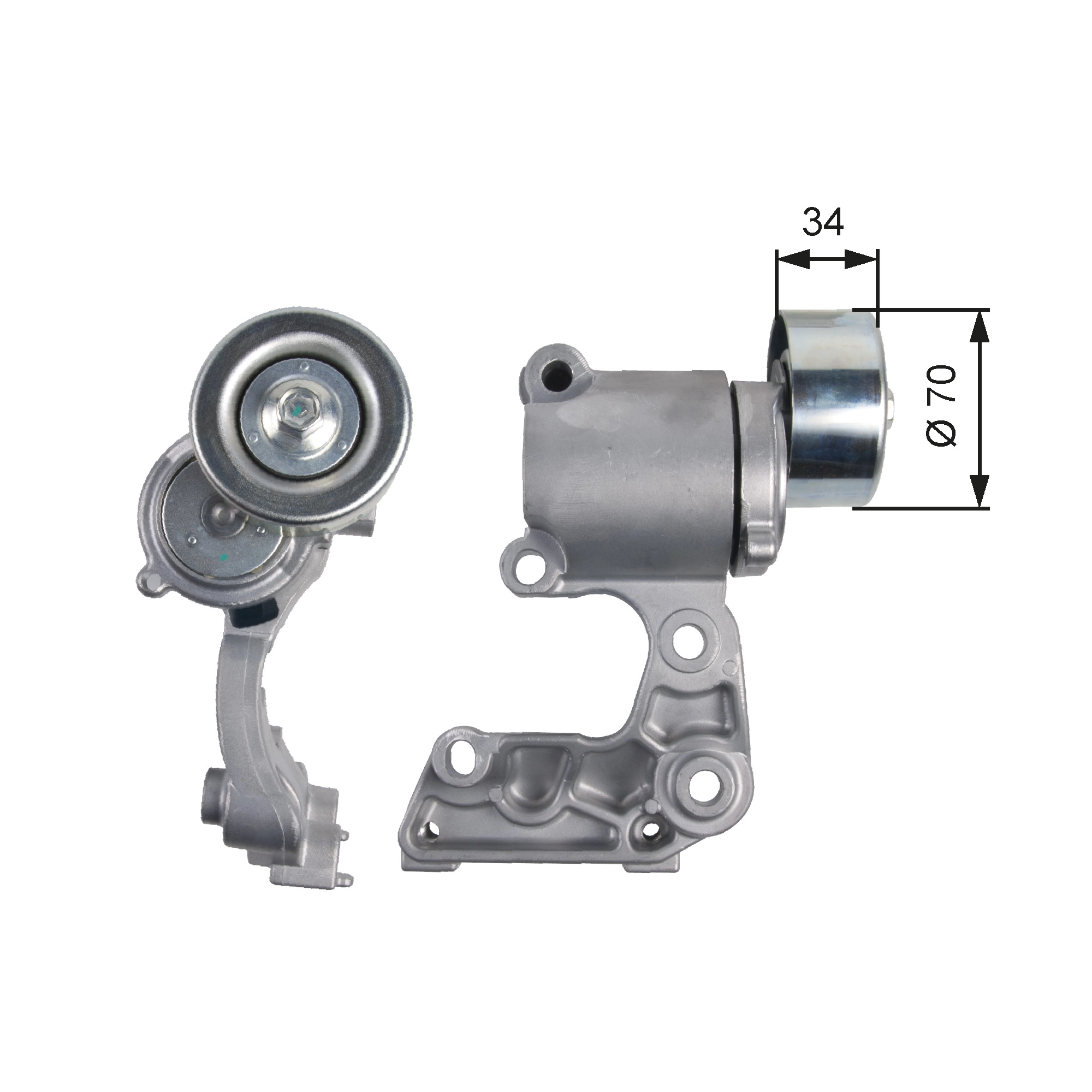 Натяжитель ремня клиновой зубча drivealign GATES T39140