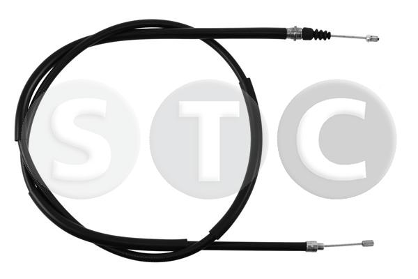 Тросик cтояночный тормоз STC T480474