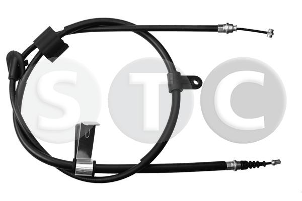 Тросик cтояночный тормоз STC T480487