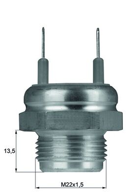 Термовыключатель вентилятор радиатора behr MAHLE/KNECHT TSW 1D