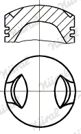 Поршень WILMINK GROUP WG1176002