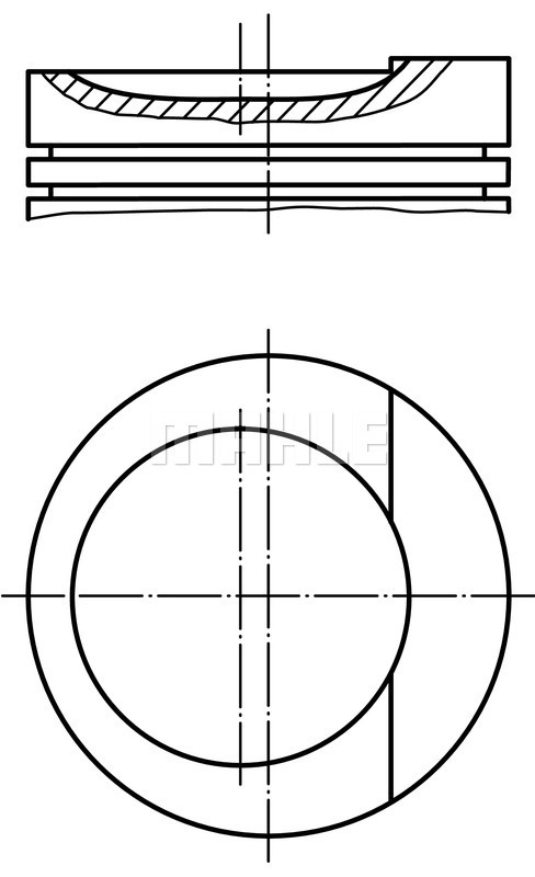 Поршень WILMINK GROUP WG1212442